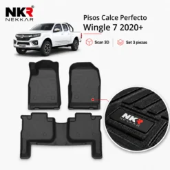Pisos Calce Perfecto GWM Wingle 7 2020+ | Scan 3D
