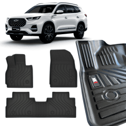 Pisos Calce Perfecto Chery Tiggo 8 - Negro -Scan 3D