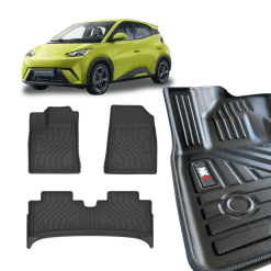 Pisos Calce Perfecto BYD Dolphin Mini - Negro -Scan 3D