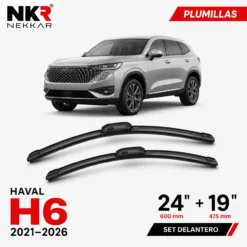 Plumillas Limpiaparabrisas Haval H6 2021-2026 | Nekkar Chile