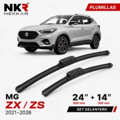 Plumillas Limpiaparabrisas MG ZX / ZS 2021-2026 | Nekkar Chile
